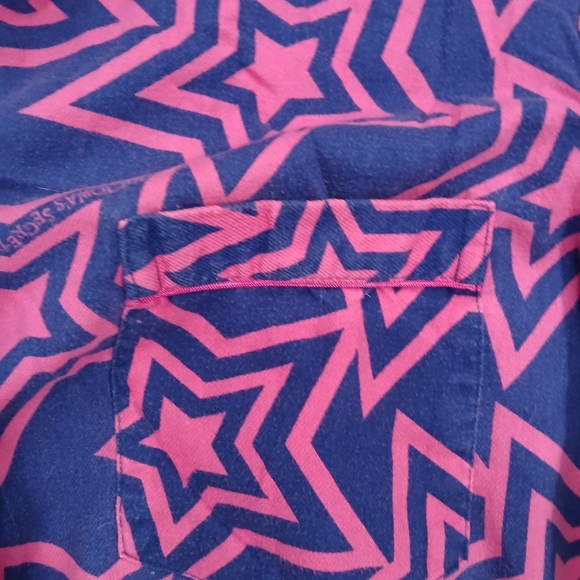 Victoria's Secret Vintage Y2K Pink And Blue RARE Pajama Set ~ Womens Size S - Picture 11 of 13